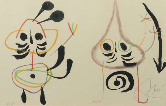 Miro, Joan Barcelona 1893 - 1983 Palma, Maler, Grafiker, Keramiker und… - photo 1