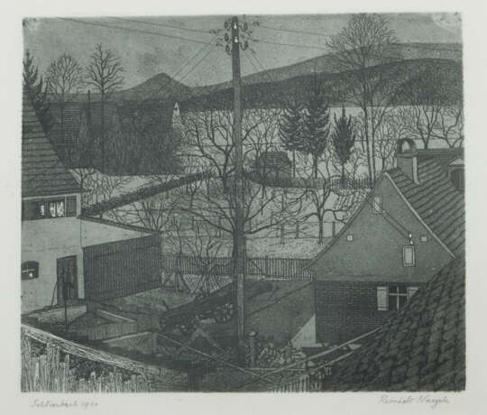 Nägele, Reinhold Murrhardt 1884 - 1972 Stuttgart, Maler und Grafiker, … - фото 1