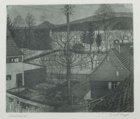 Nägele, Reinhold Murrhardt 1884 - 1972 Stuttgart, Maler und Grafiker, …