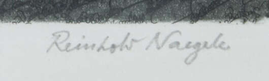 Nägele, Reinhold Murrhardt 1884 - 1972 Stuttgart, Maler und Grafiker, … - фото 3