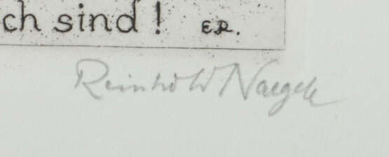 Nägele, Reinhold Murrhardt 1884 - 1972 Stuttgart, war ein deutscher Ma… - Foto 3 Nägele, Reinhold Murrhardt 1884 - 1972 Stuttgart, war ein deutscher Ma… - Foto 3