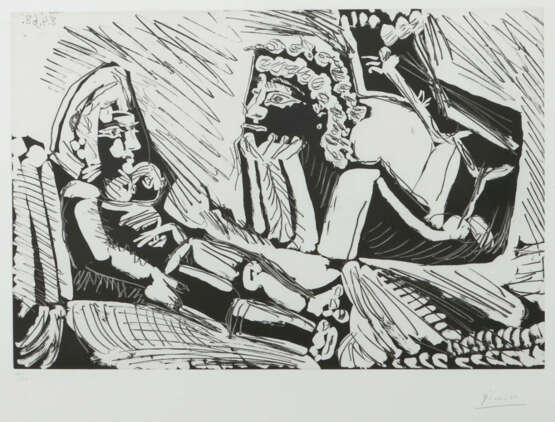 Picasso, Pablo Málaga/Spanien 1881 - 1973 Mougins/Frankreich, spanisch… - photo 1 Picasso, Pablo Málaga/Spanien 1881 - 1973 Mougins/Frankreich, spanisch… - photo 1