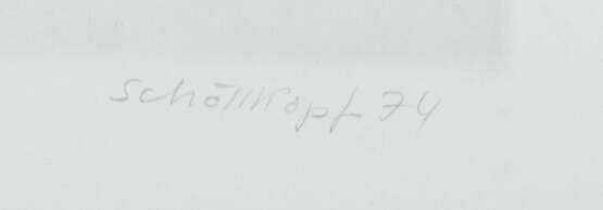 Schöllkopf, Günter Stuttgart 1935 - 1979 ebenda, deutscher Zeichner, G… - фото 2 Schöllkopf, Günter Stuttgart 1935 - 1979 ebenda, deutscher Zeichner, G… - фото 2