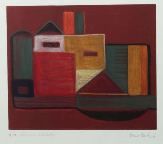 Stärk, Prof. Bruno Schwaigern/Württemberg 1894 - 1979 Stuttgart, Maler… - photo 1 Stärk, Prof. Bruno Schwaigern/Württemberg 1894 - 1979 Stuttgart, Maler… - photo 1