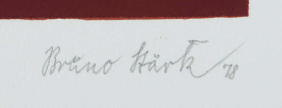 Stärk, Prof. Bruno Schwaigern/Württemberg 1894 - 1979 Stuttgart, Maler… - photo 3 Stärk, Prof. Bruno Schwaigern/Württemberg 1894 - 1979 Stuttgart, Maler… - photo 3