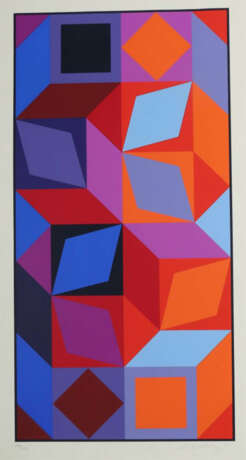 Vasarely, Victor Pécs 1907 - 1997 Paris, war ein französischer Maler u… - photo 1 Vasarely, Victor Pécs 1907 - 1997 Paris, war ein französischer Maler u… - photo 1