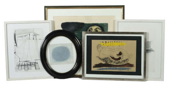 Künstler des 20. Jh. u. a. Wilhelm Fischer und Jürgen Palmtag. Konvolu… - photo 1