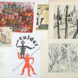 Verschiedene Grafiker des 20. Jh. Künstler u. a. Em Oelieden, Serge Ch… - photo 1