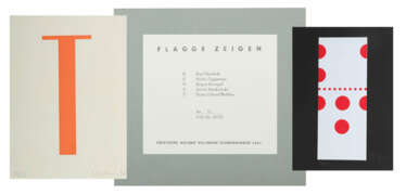 Künstler des 20. Jh. Karl Duschek, Heinz Gappmayr, Jürgen Kierspel, An…