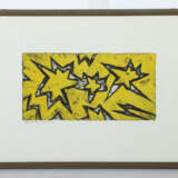 Künstlerin des 20./21. Jh. ''Sterne'', stilisierte Darstellung in Schw… - фото 2