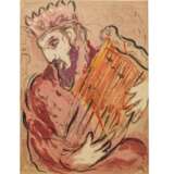 CHAGALL, MARC (1887-1985), "König David mit der Harfe", - Foto 1