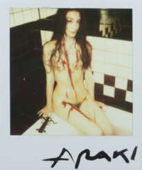 Araki, Nobuyoshi geb. 1940, japanischer Fotograf. ''Junge Frau im Bad'…