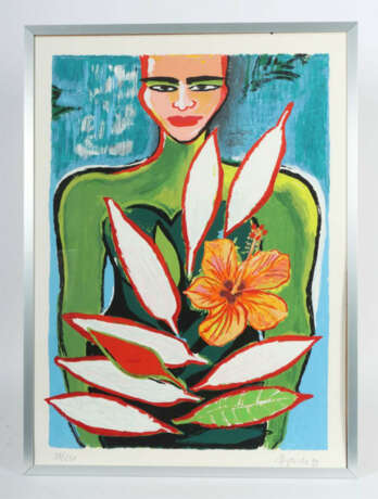 Bach, Elvira geb 1951 in Neuenhain, ist eine deutsche Künstlerin, die … - фото 2