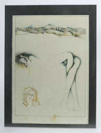 Bruni, Bruno geb. 1935 in Gradara, ist ein italienischer Maler, Grafik… - Foto 3