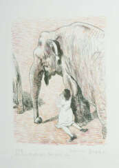 Grützke, Johannes Berlin 1937 - 2017, ebenda, deutscher Maler, Zeichne…