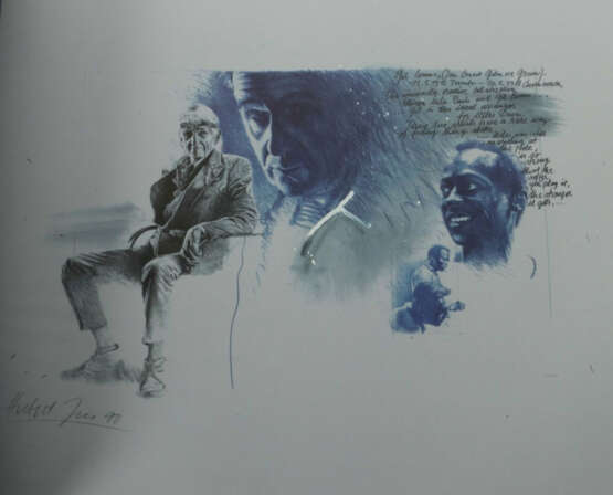 Joos, Herbert Karlsruhe 1940 - 2019 Baden-Baden. ''Miles Davis, an ill… - фото 4 Joos, Herbert Karlsruhe 1940 - 2019 Baden-Baden. ''Miles Davis, an ill… - фото 4