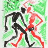 Leiberg, Helge geb. 1954 in Dresden, deutscher Maler, Bildhauer und Pe… - photo 1