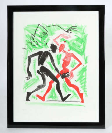 Leiberg, Helge geb. 1954 in Dresden, deutscher Maler, Bildhauer und Pe… - photo 2 Leiberg, Helge geb. 1954 in Dresden, deutscher Maler, Bildhauer und Pe… - photo 2