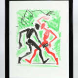 Leiberg, Helge geb. 1954 in Dresden, deutscher Maler, Bildhauer und Pe… - photo 2