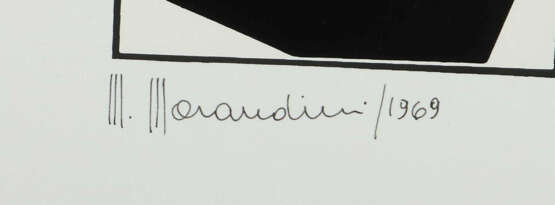 Morandini, Marcello geb. 1940 in Mantua, italienischer Grafiker, Desig… - фото 3