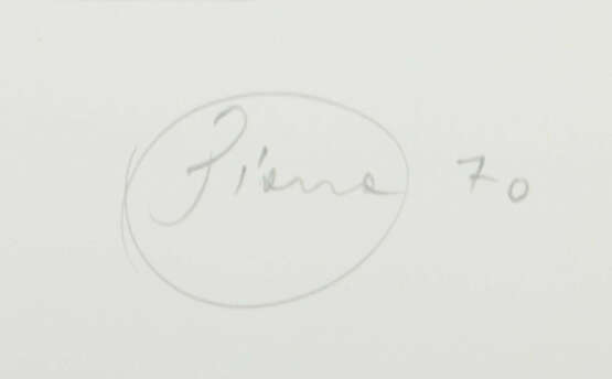 Piene, Otto Bad Laasphe 1929 - 2014 Berlin, Mitbegründer der Künstlerg… - photo 3 Piene, Otto Bad Laasphe 1929 - 2014 Berlin, Mitbegründer der Künstlerg… - photo 3