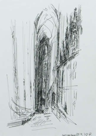 Pippig, Heiko geb. 1951 in Mosbach, deutscher Maler, Stud. an der Werk… - photo 1 Pippig, Heiko geb. 1951 in Mosbach, deutscher Maler, Stud. an der Werk… - photo 1