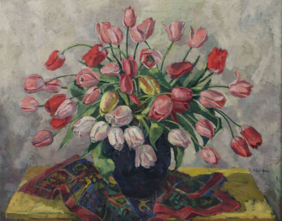 Deicher, Luise Waiblingen 1891 - 1973 Stuttgart, war eine deutsche Mal… - Foto 1 Deicher, Luise Waiblingen 1891 - 1973 Stuttgart, war eine deutsche Mal… - Foto 1