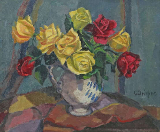 Deicher, Luise Waiblingen 1891 - 1973, Malerin, Stud. an der Akad. Stu… - Foto 1 Deicher, Luise Waiblingen 1891 - 1973, Malerin, Stud. an der Akad. Stu… - Foto 1