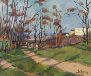 Deicher, Luise Waiblingen 1891 - 1973, Malerin, Stud. an der Akad. Stu…