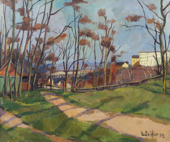 Deicher, Luise Waiblingen 1891 - 1973, Malerin, Stud. an der Akad. Stu… - Foto 1