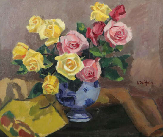 Deicher, Luise Waiblingen 1891 - 1973, Malerin, Stud. an der Akad. Stu… - Foto 1 Deicher, Luise Waiblingen 1891 - 1973, Malerin, Stud. an der Akad. Stu… - Foto 1