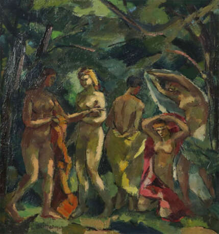 Deicher, Luise Waiblingen 1891 - 1973, Malerin, Stud. an der Akad. Stu… - Foto 1 Deicher, Luise Waiblingen 1891 - 1973, Malerin, Stud. an der Akad. Stu… - Foto 1