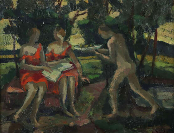 Deicher, Luise Waiblingen 1891 - 1973, Malerin, Stud. an der Akad. Stu… - Foto 1 Deicher, Luise Waiblingen 1891 - 1973, Malerin, Stud. an der Akad. Stu… - Foto 1