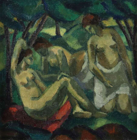 Deicher, Luise Waiblingen 1891 - 1973, Malerin, Stud. an der Akad. Stu… - Foto 1 Deicher, Luise Waiblingen 1891 - 1973, Malerin, Stud. an der Akad. Stu… - Foto 1