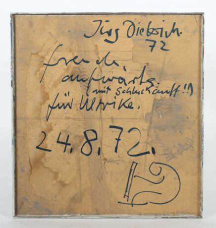 Dietrich, Jörg 1940 - 2008, deutscher Maler und Grafiker. ''Abstrakte … - Foto 3 Dietrich, Jörg 1940 - 2008, deutscher Maler und Grafiker. ''Abstrakte … - Foto 3