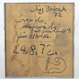 Dietrich, Jörg 1940 - 2008, deutscher Maler und Grafiker. ''Abstrakte … - Foto 3