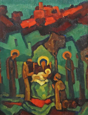 Eberhard, Heinrich Ellwangen 1884 - 1973 Stuttgart, deutscher Maler, S… - photo 1 Eberhard, Heinrich Ellwangen 1884 - 1973 Stuttgart, deutscher Maler, S… - photo 1