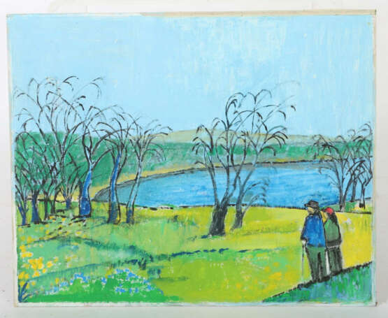 Grieg, Ernst (attr.) Gernsbach 1919 - 2005 Bad Waldsee, deutscher Male… - photo 2 Grieg, Ernst (attr.) Gernsbach 1919 - 2005 Bad Waldsee, deutscher Male… - photo 2