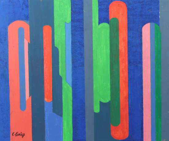 Grieg, Ernst Gernsbach 1919 - 2005 Bad Waldsee, deutscher Maler. ''Ohn… - photo 1 Grieg, Ernst Gernsbach 1919 - 2005 Bad Waldsee, deutscher Maler. ''Ohn… - photo 1