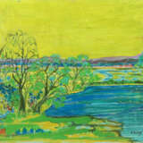 Grieg, Ernst Gernsbach 1919 - 2005 Bad Waldsee, deutscher Maler. ''See… - photo 4