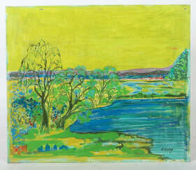 Grieg, Ernst Gernsbach 1919 - 2005 Bad Waldsee, deutscher Maler. ''See…