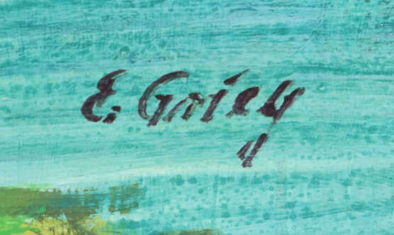 Grieg, Ernst Gernsbach 1919 - 2005 Bad Waldsee, deutscher Maler. ''See… - photo 2 Grieg, Ernst Gernsbach 1919 - 2005 Bad Waldsee, deutscher Maler. ''See… - photo 2