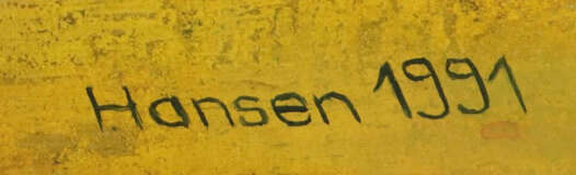 Hansen Maler des 20. Jh.. ''Sale'', Darstellung einer Schaufensterpupp… - Foto 3