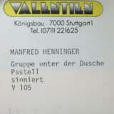 Henninger, Manfred Backnang 1894 - 1986 Stuttgart, war ein deutscher M… - photo 4