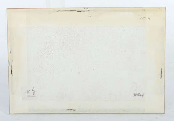 Hubbuch, Karl Karlsruhe 1891 - 1979 ebenda, deutscher Maler. ''Der Rin… - Foto 4 Hubbuch, Karl Karlsruhe 1891 - 1979 ebenda, deutscher Maler. ''Der Rin… - Foto 4