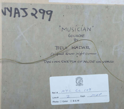 Kádár, Béla Budapest 1877- 1956 ebenda, Stud. an der Akad. der Schönen… - фото 4 Kádár, Béla Budapest 1877- 1956 ebenda, Stud. an der Akad. der Schönen… - фото 4