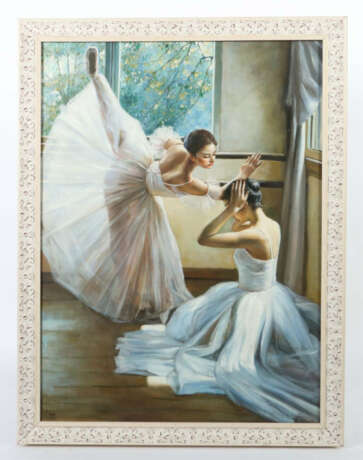 Kujau, Konrad Löbau 1938 - 2000 Stuttgart, Maler und Kopist. ''Tänzeri… - фото 2