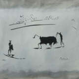 Kujau, Konrad Löbau 1938 - 2000 Stuttgart, Maler und Kopist. ''Stierka… - фото 1