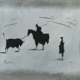 Kujau, Konrad Löbau 1938 - 2000 Stuttgart, Maler und Kopist. ''Stierka… - photo 1