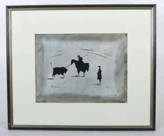 Kujau, Konrad Löbau 1938 - 2000 Stuttgart, Maler und Kopist. ''Stierka… - фото 2 Kujau, Konrad Löbau 1938 - 2000 Stuttgart, Maler und Kopist. ''Stierka… - фото 2